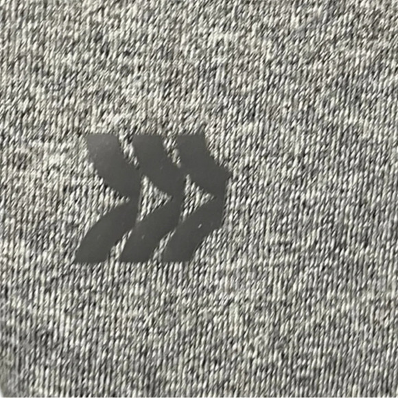 All in Motion Gray Racerback Tank Top 3X |Activewear Knot-Front Detail Plus Size - Picture 5 of 7